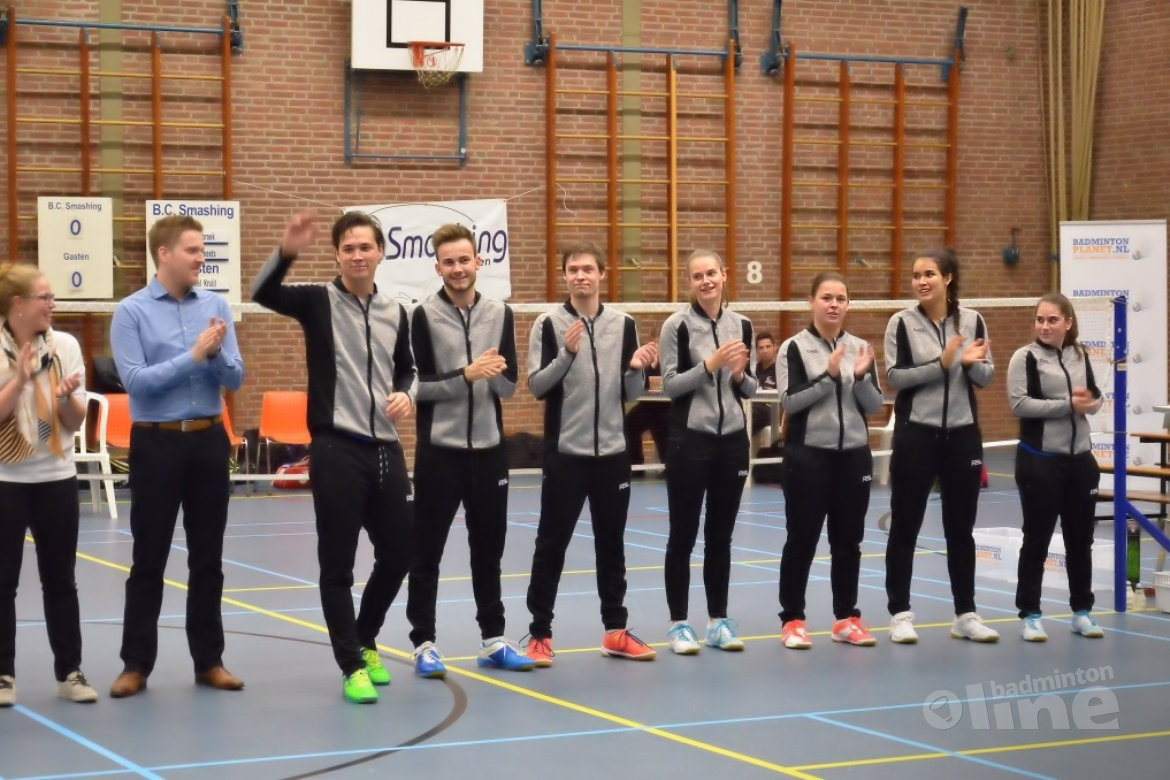 Smashing is niet langer de underdog in de Nederlandse Badminton Eredivisie Smashing is niet langer de underdog in de Nederlandse Badminton Eredivisie