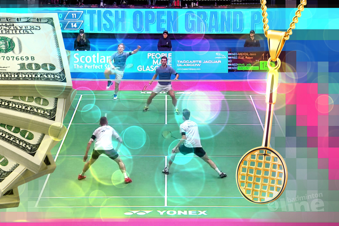 Nederlandse topbadmintonners cashten ruim 22.000 dollar prijzengeld in Schotland Nederlandse topbadmintonners cashten ruim 22.000 dollar prijzengeld in Schotland