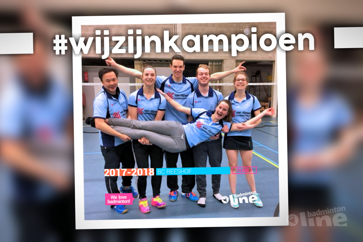 Stuur jouw kampioensfoto naar badmintonline.nl! Stuur jouw kampioensfoto naar badmintonline.nl!