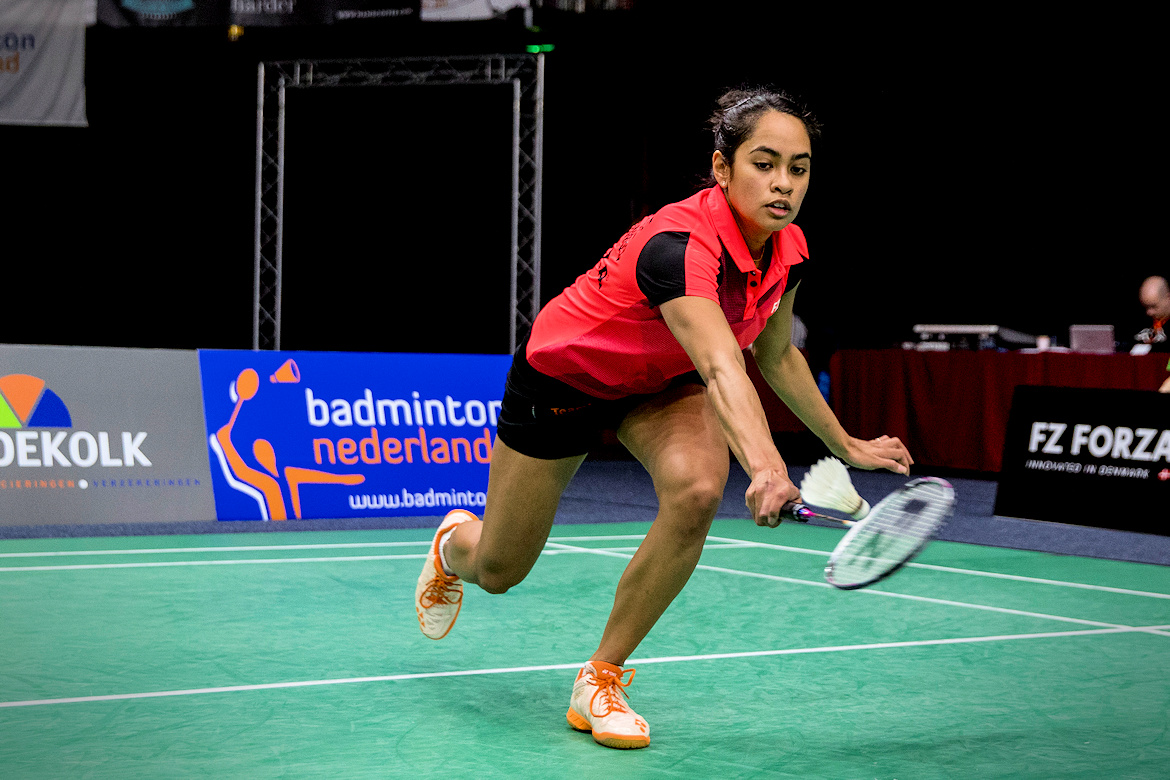 Mark Caljouw en Gayle Mahulette op koers voor titelprolongatie op NK Badminton 2018 Mark Caljouw en Gayle Mahulette op koers voor titelprolongatie op NK Badminton 2018