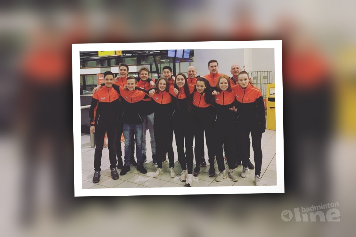 Nederlandse badmintonkids naar U17 Six Nations 2018 in Milton Keynes Nederlandse badmintonkids naar U17 Six Nations 2018 in Milton Keynes