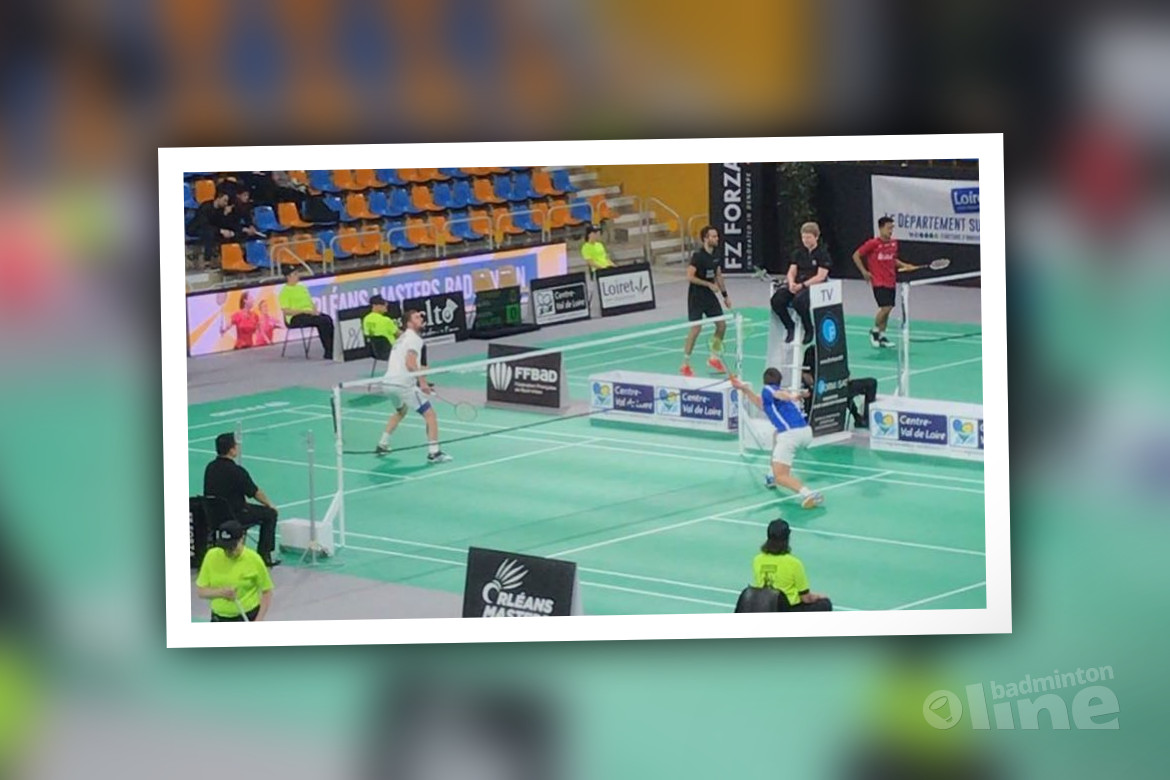 Mark Caljouw stunt tegen Jan O Jorgensen tijdens Orleans Masters 2018 Mark Caljouw stunt tegen Jan O Jorgensen tijdens Orleans Masters 2018