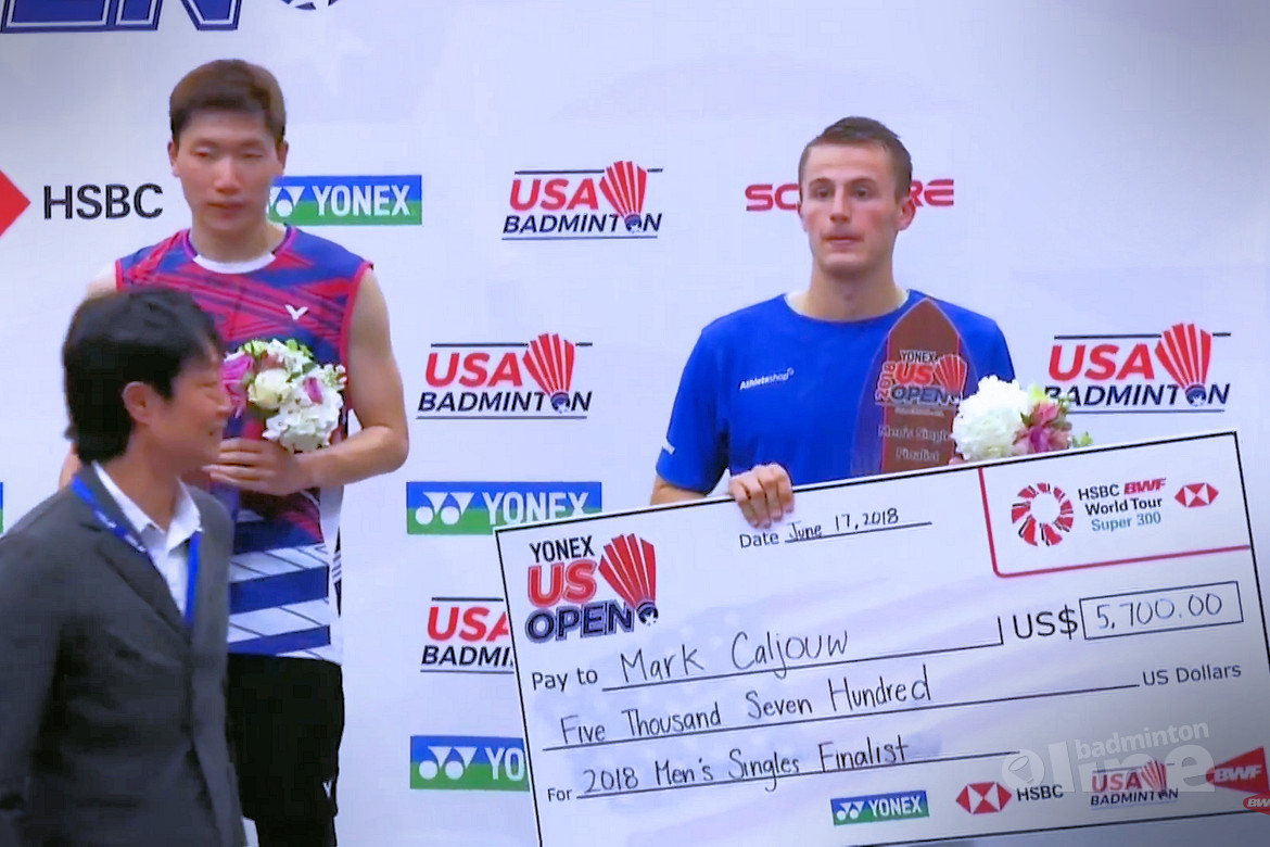 Tweede plaats Mark Caljouw bij US Open 2018 Tweede plaats Mark Caljouw bij US Open 2018