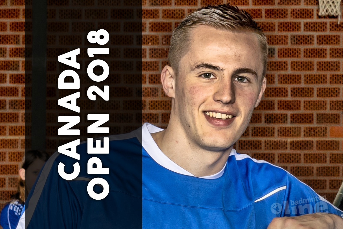 Mark Caljouw beoogd finalist bij Canada Open 2018 Mark Caljouw beoogd finalist bij Canada Open 2018