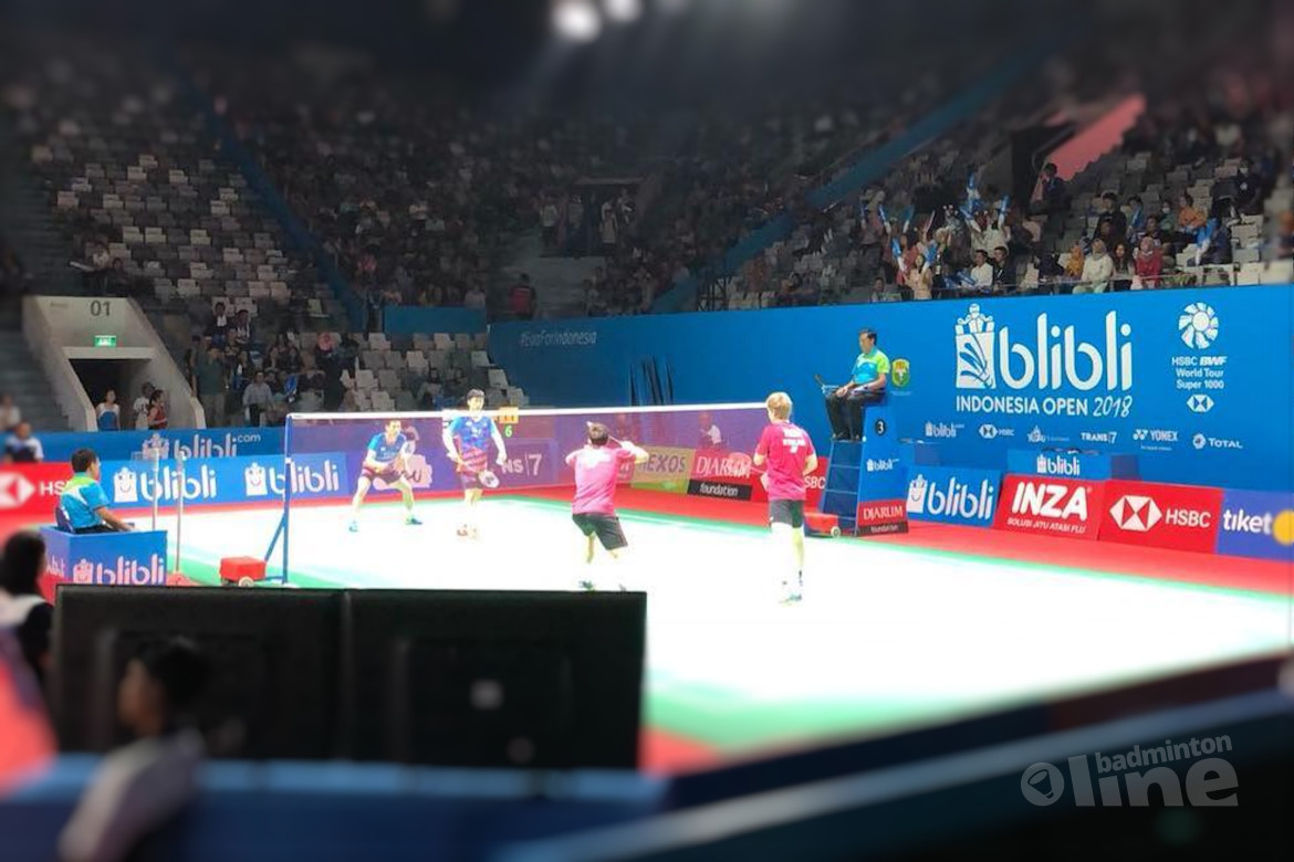 Jelle Maas en Robin Tabeling bereiken tweede ronde Indonesia Open 2018 Jelle Maas en Robin Tabeling bereiken tweede ronde Indonesia Open 2018