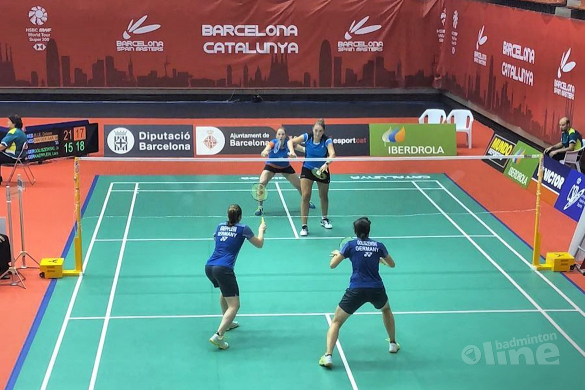 Early exit voor topbadmintonner Mark Caljouw in stad van Gaudi Early exit voor topbadmintonner Mark Caljouw in stad van Gaudi