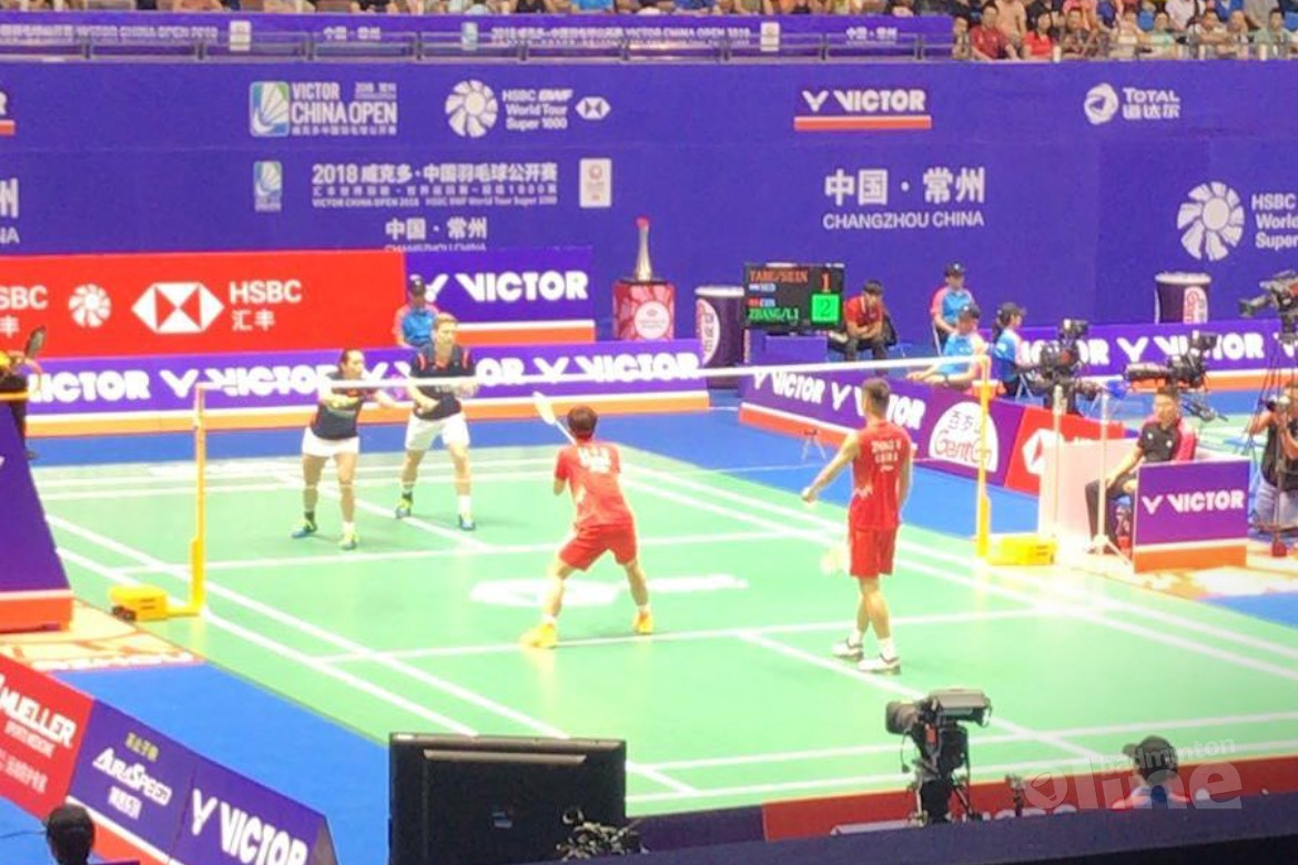 Cheryl Seinen en Robin Tabeling sneuvelen in eerste ronde China Open 2018 Cheryl Seinen en Robin Tabeling sneuvelen in eerste ronde China Open 2018
