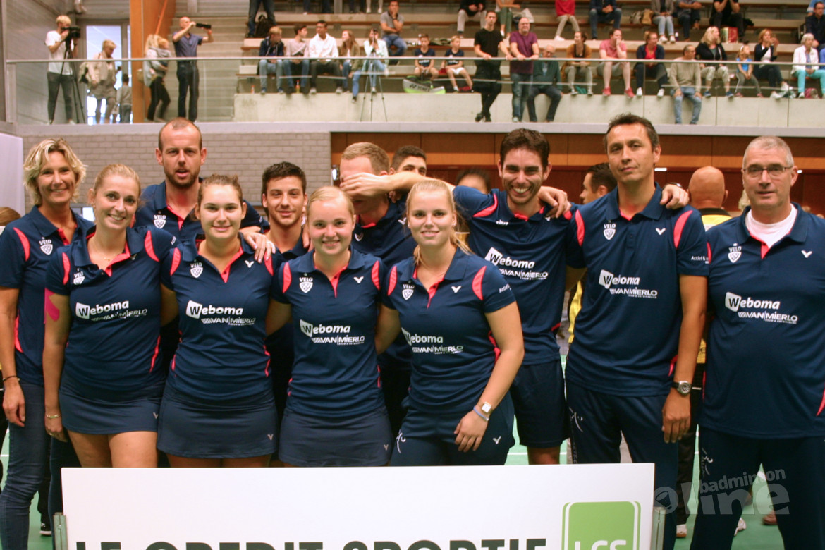 Wateringse VELO pakt de koppositie in de Nederlandse Badminton Eredivisie Wateringse VELO pakt de koppositie in de Nederlandse Badminton Eredivisie
