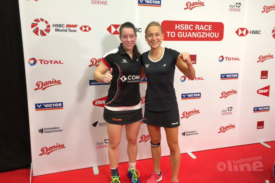 Badmintonkoppel Piek-Seinen stunt in Denemarken met winst op wereldkampioenen Badmintonkoppel Piek-Seinen stunt in Denemarken met winst op wereldkampioenen