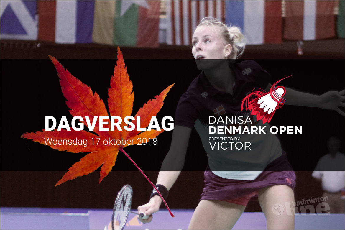 Woensdag Dagverslag Denmark Open 2018: een handtekening van Mia Blichfeldt Woensdag Dagverslag Denmark Open 2018: een handtekening van Mia Blichfeldt