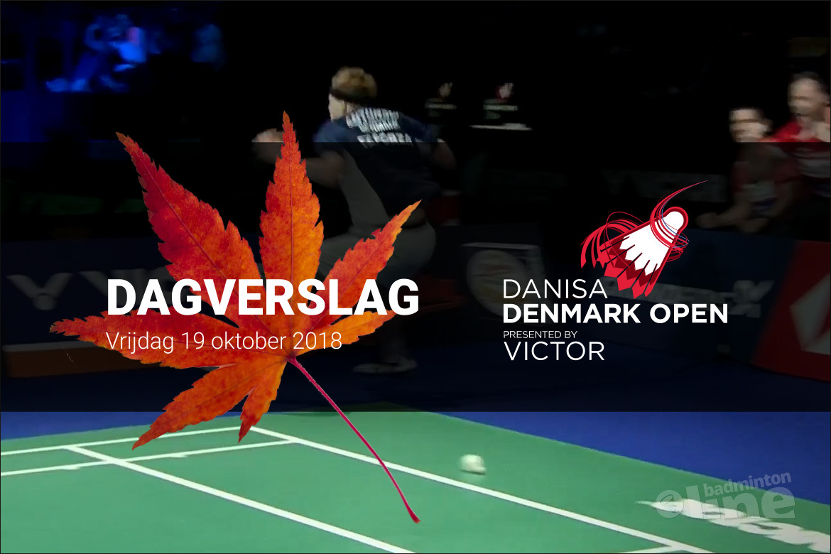 Vrijdag Dagverslag Denmark Open 2018: vreugdedans Anders Antonsen Vrijdag Dagverslag Denmark Open 2018: vreugdedans Anders Antonsen