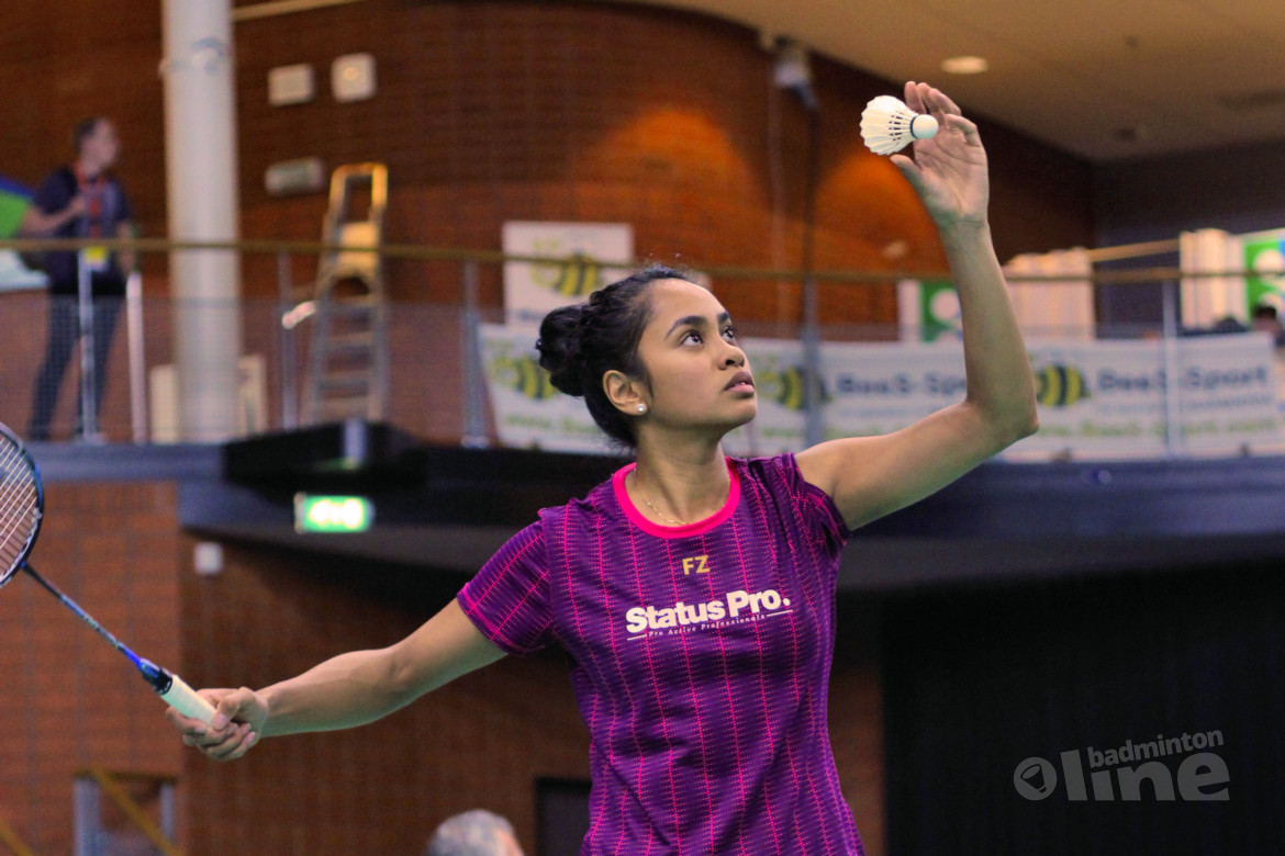 Badmintonner Gayle Mahulette soliste in Hongarije Badmintonner Gayle Mahulette soliste in Hongarije