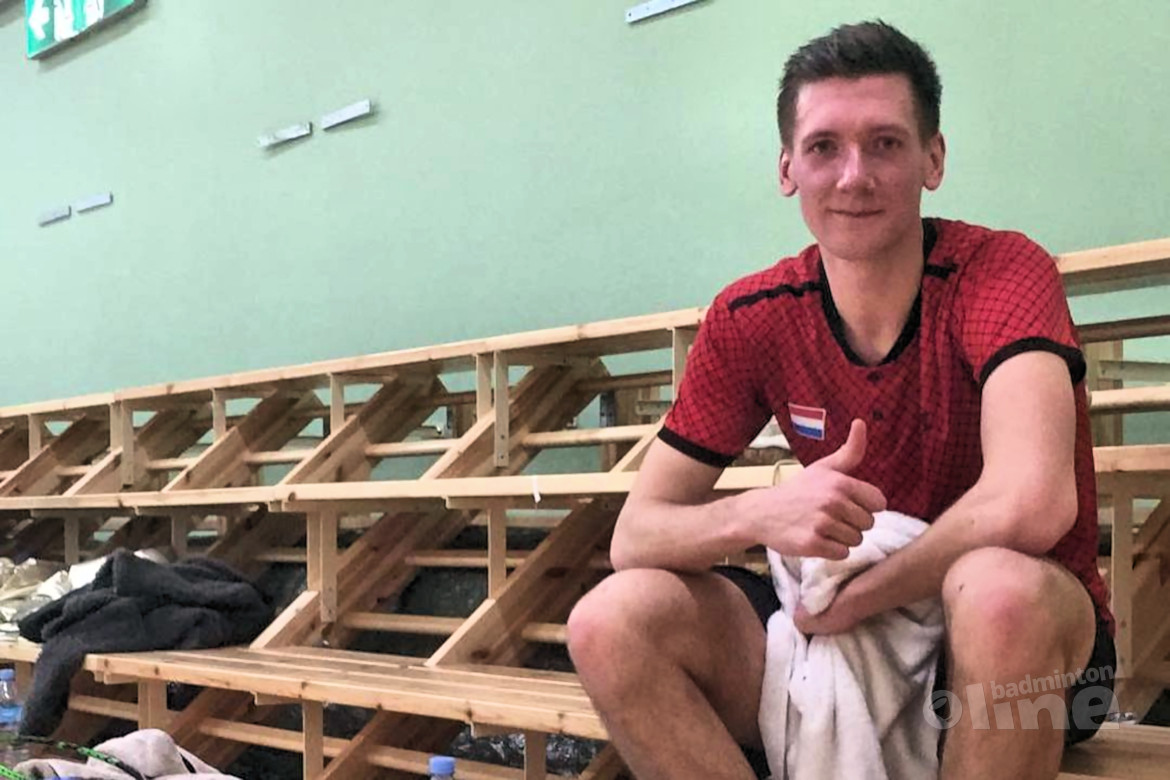 Doneer 100 euro voor een officieel wedstrijdshirt van badmintonner Joran Kweekel Doneer 100 euro voor een officieel wedstrijdshirt van badmintonner Joran Kweekel