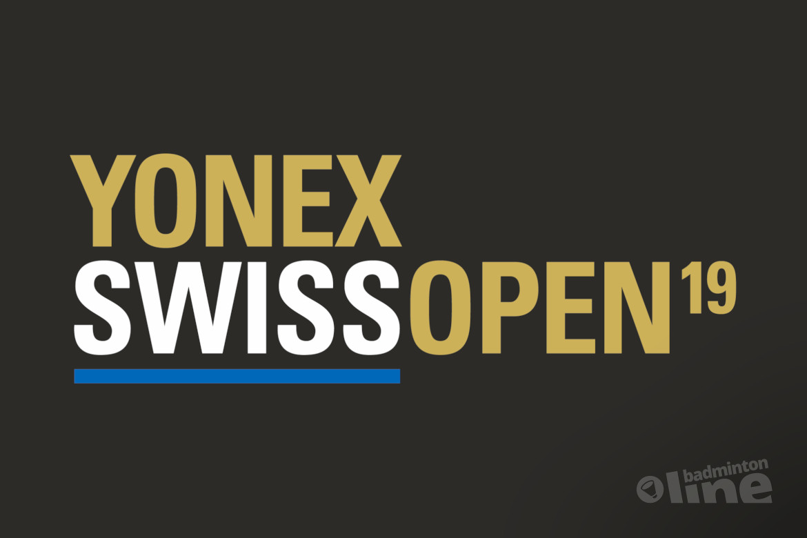 Zware eerste dag voor Nederlandse badmintonners bij Swiss Open 2019 Zware eerste dag voor Nederlandse badmintonners bij Swiss Open 2019