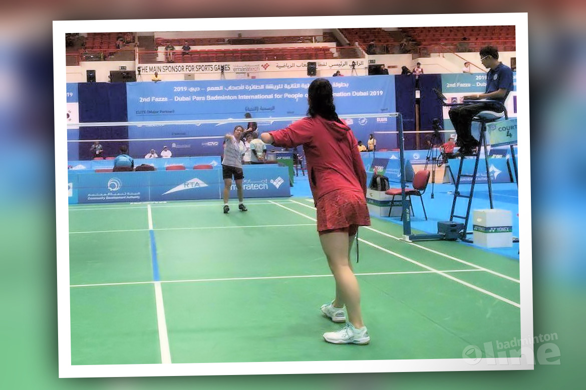 Geen winst voor parabadmintonners Megan Hollander en Mark Hollander in Dubai Geen winst voor parabadmintonners Megan Hollander en Mark Hollander in Dubai