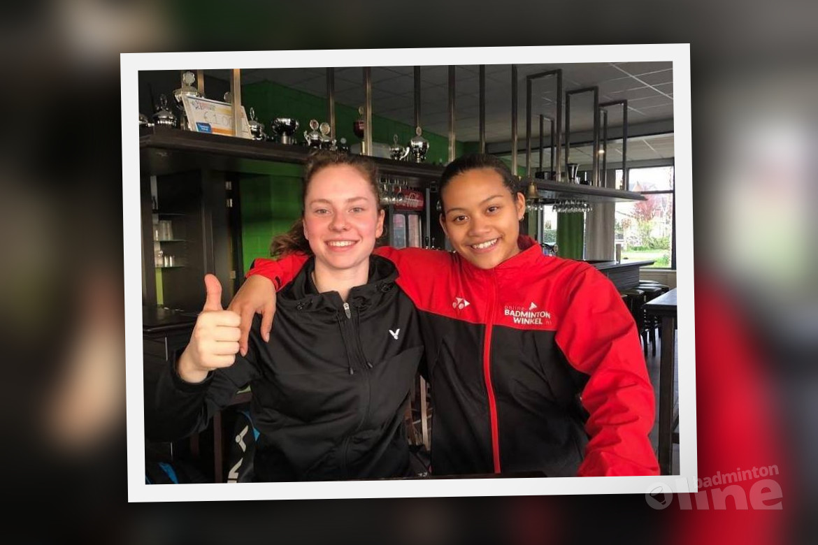 Debora Jille en Alyssa Tirtosentono stunten bij Dutch International Debora Jille en Alyssa Tirtosentono stunten bij Dutch International