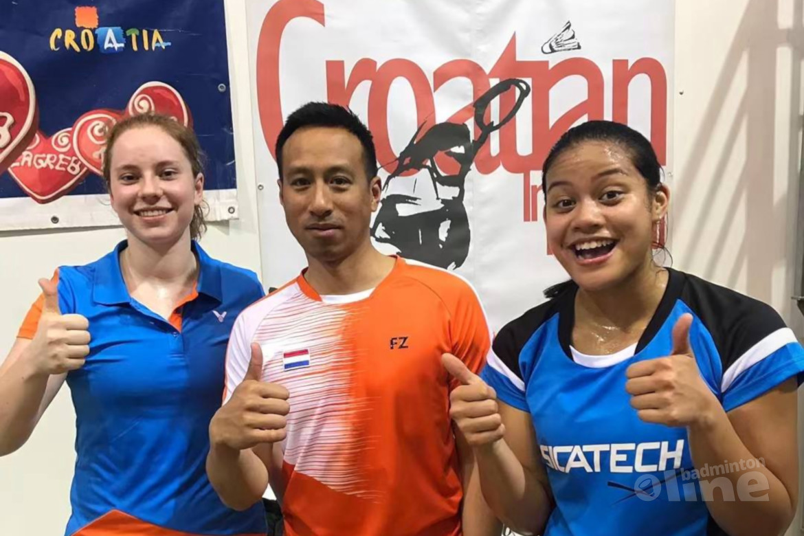Twee Nederlandse kwartfinales bij Croatian International 2019 Twee Nederlandse kwartfinales bij Croatian International 2019