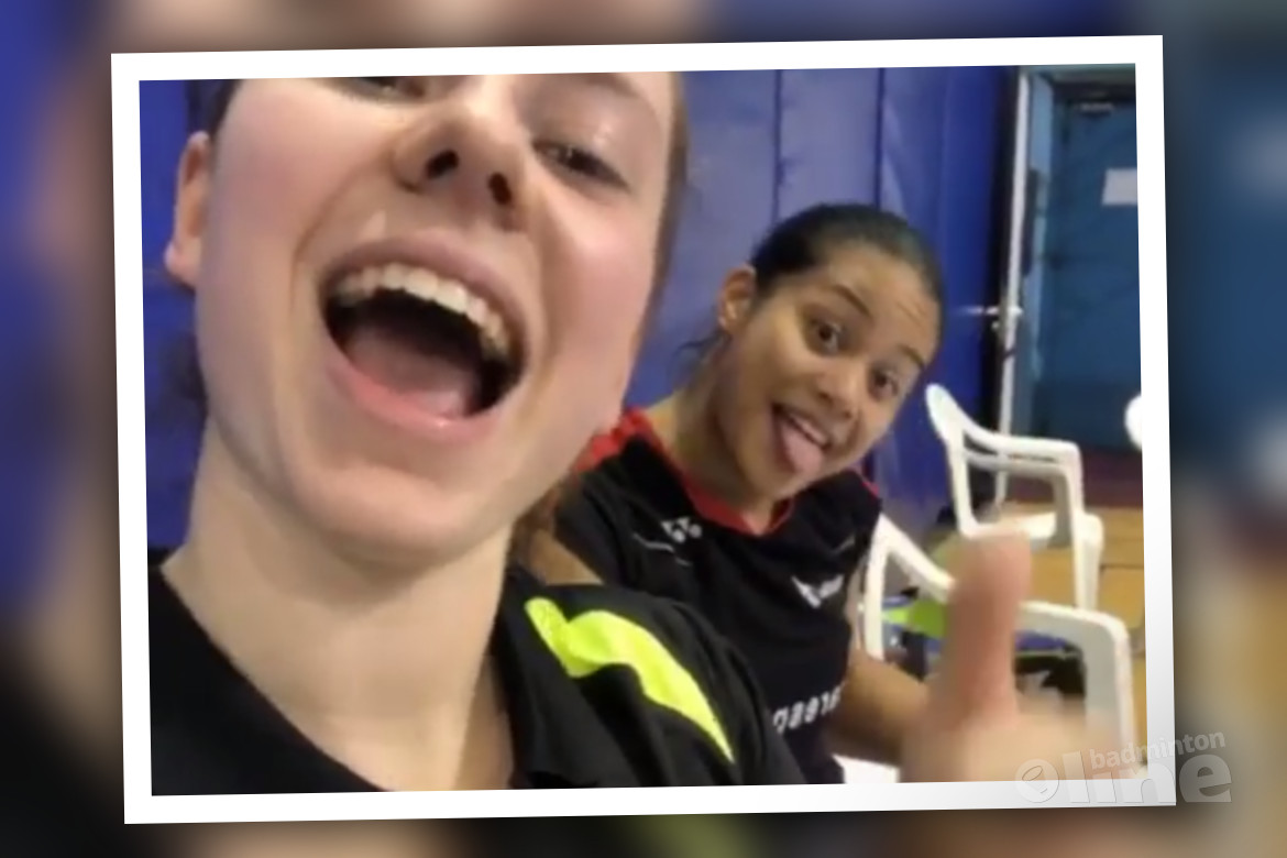 Weer finale voor jeugdige badmintonners Debora Jille en Alyssa Tirtosentono Weer finale voor jeugdige badmintonners Debora Jille en Alyssa Tirtosentono