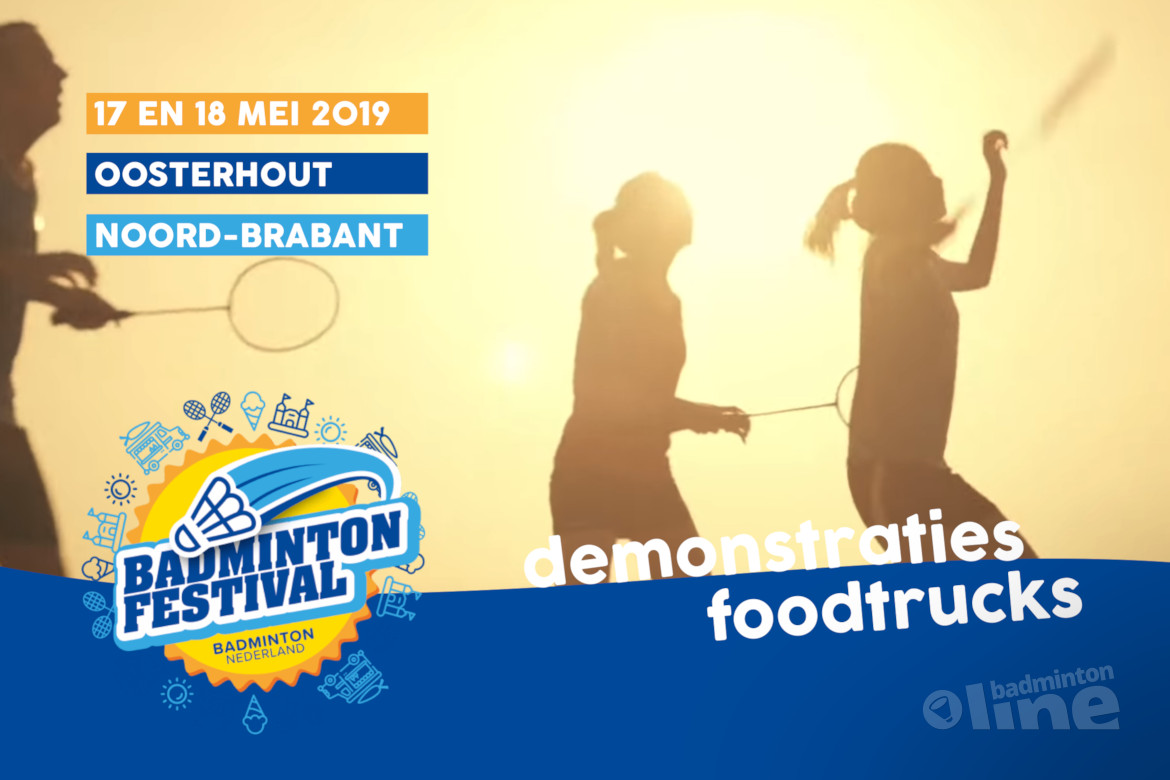 Speel ook AirBadminton bij het Outdoor Badminton Festival in Oosterhout! Speel ook AirBadminton bij het Outdoor Badminton Festival in Oosterhout!