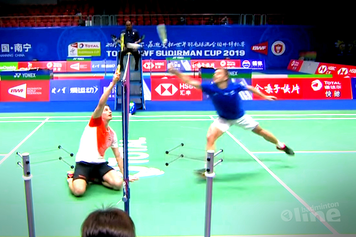 Frankrijk verslaat Nederland bij Sudirman Cup in China Frankrijk verslaat Nederland bij Sudirman Cup in China