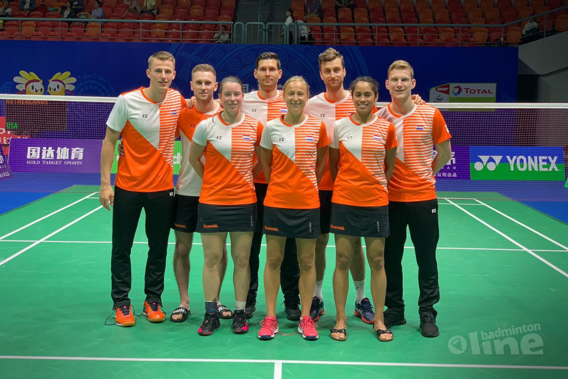 Knappe comeback Nederland bij Sudirman Cup Knappe comeback Nederland bij Sudirman Cup