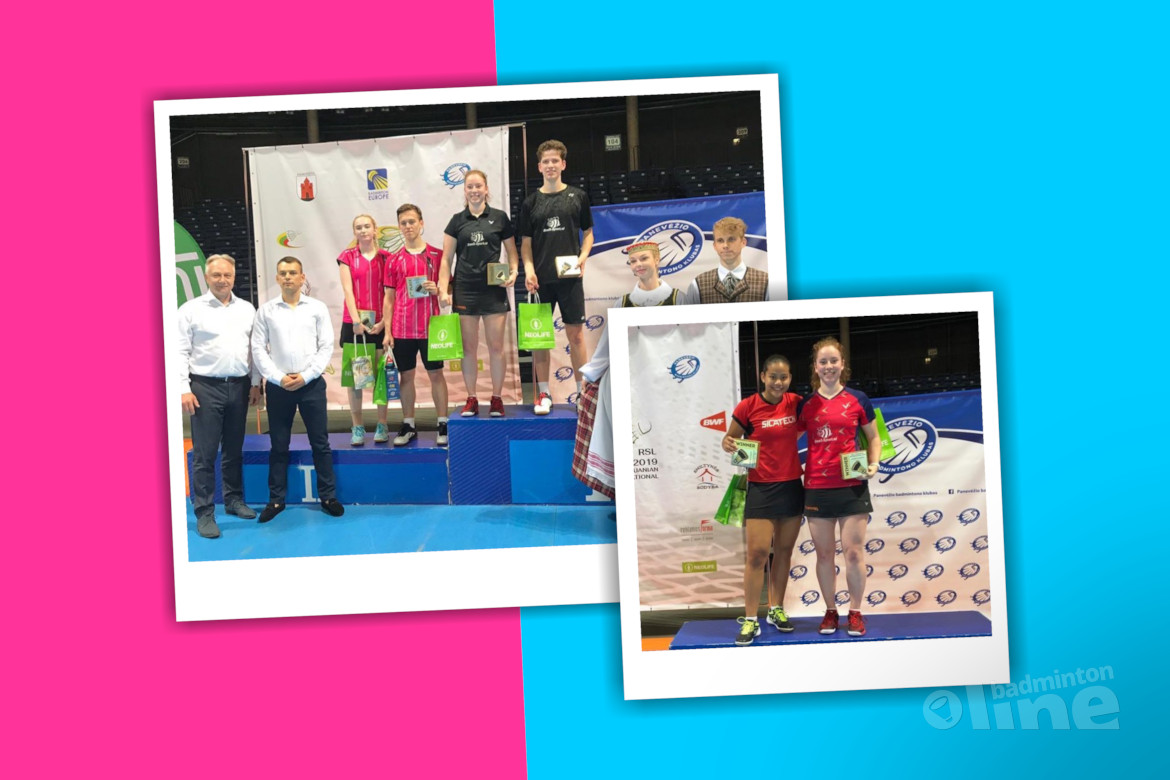Nederlandse topbadmintonner Debora Jille golden girl in Litouwen Nederlandse topbadmintonner Debora Jille golden girl in Litouwen