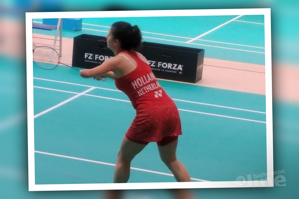 Halve finales Irish Para-badminton International eindstation Megan Hollander Halve finales Irish Para-badminton International eindstation Megan Hollander