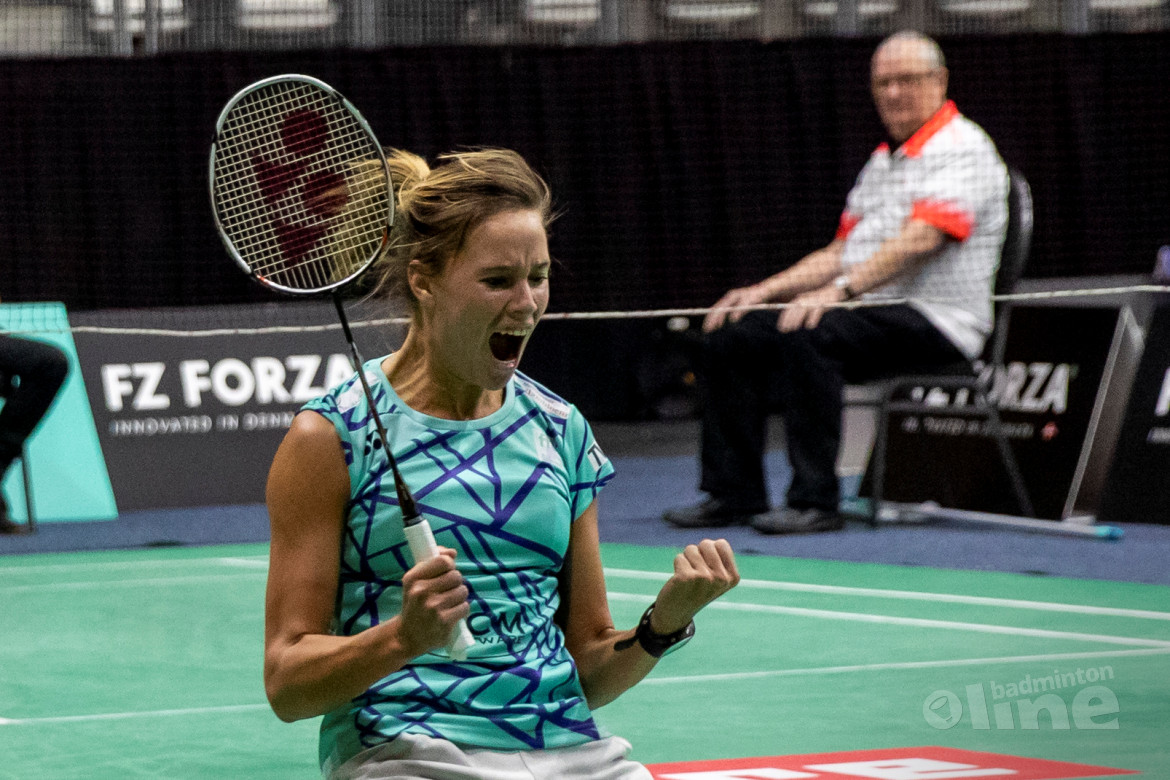 Volle bak winst voor Nederlandse badmintonners bij Europese Spelen in Minsk Volle bak winst voor Nederlandse badmintonners bij Europese Spelen in Minsk