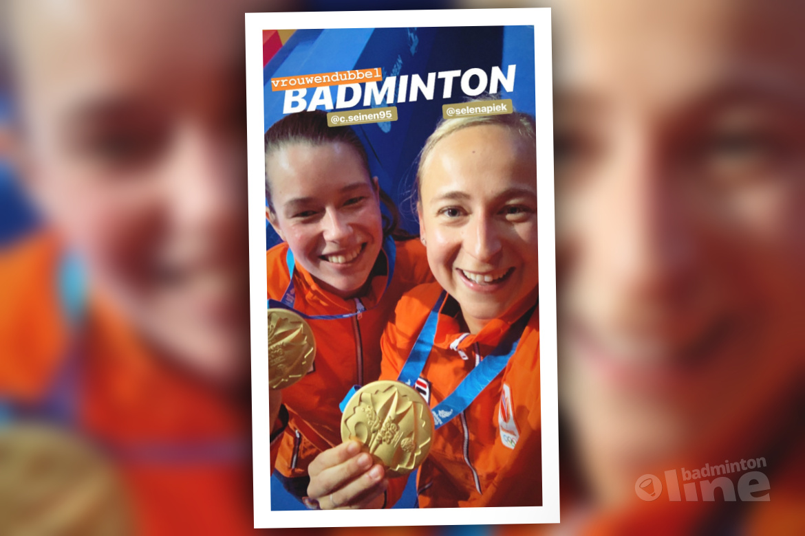 Goud voor Selena Piek en Cheryl Seinen bij European Games 2019 Goud voor Selena Piek en Cheryl Seinen bij European Games 2019