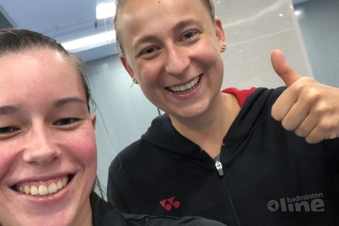 Selena Piek en Cheryl Seinen door bij Victor China Open 2019 Selena Piek en Cheryl Seinen door bij Victor China Open 2019