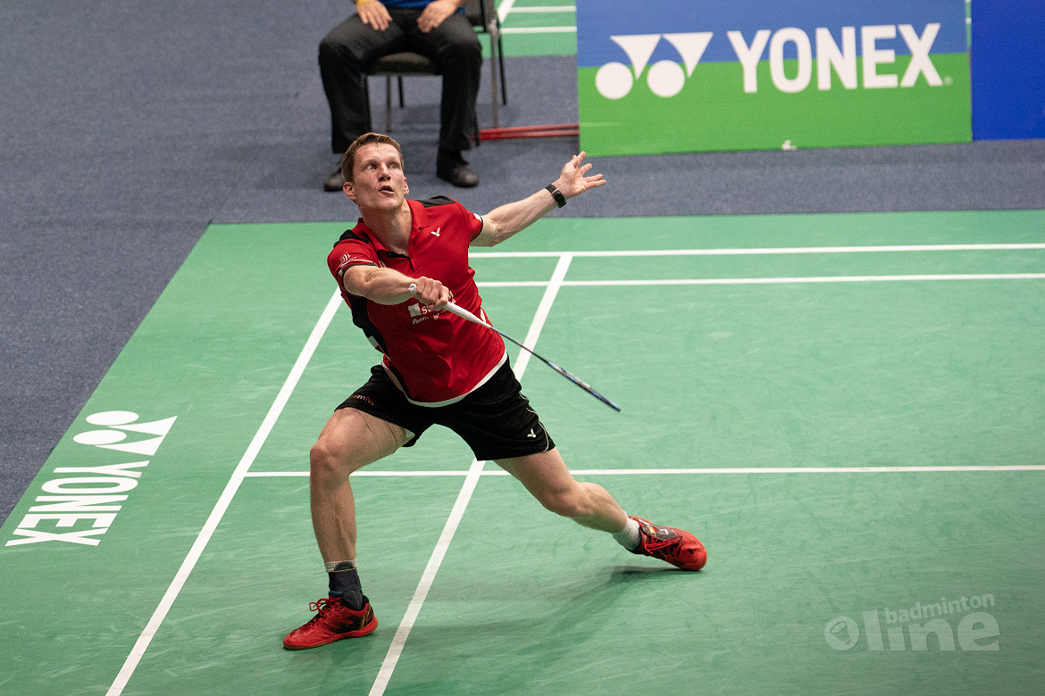 Mark Caljouw treft nummer 3 van de wereld bij Denmark Open 2019 Mark Caljouw treft nummer 3 van de wereld bij Denmark Open 2019