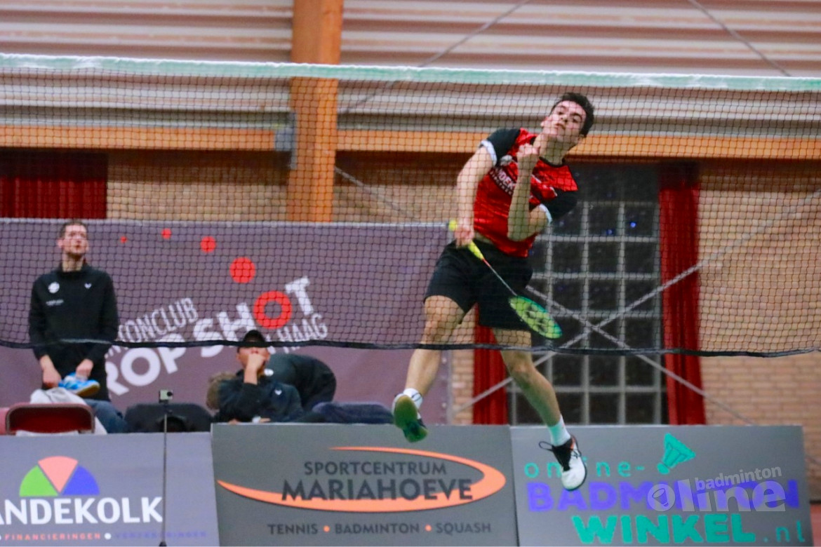 Drop Shot met dubbel gevoel naar kampioenspoule Nederlandse Badminton Eredivisie Drop Shot met dubbel gevoel naar kampioenspoule Nederlandse Badminton Eredivisie
