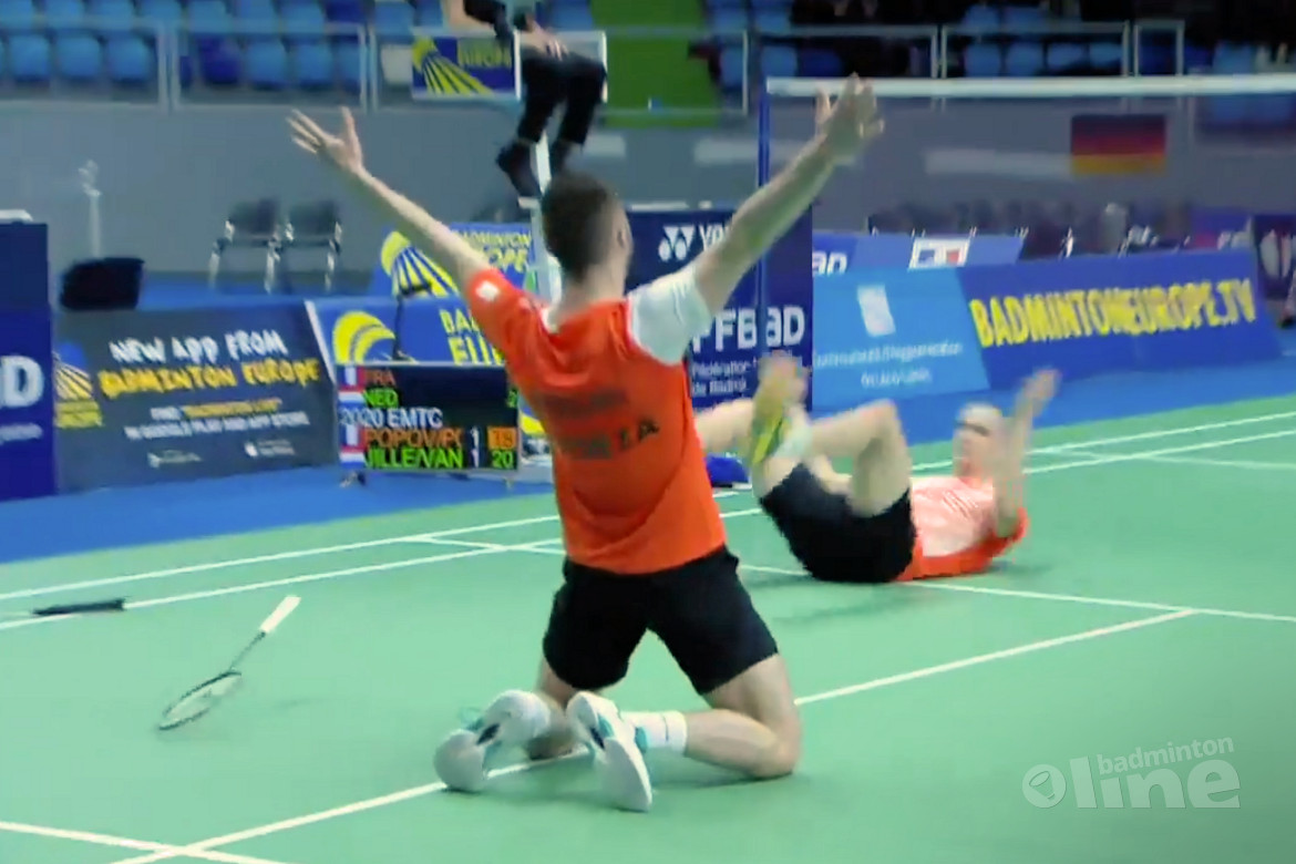 Nederlandse badmintonmannen halen finale EK Badminton Nederlandse badmintonmannen halen finale EK Badminton