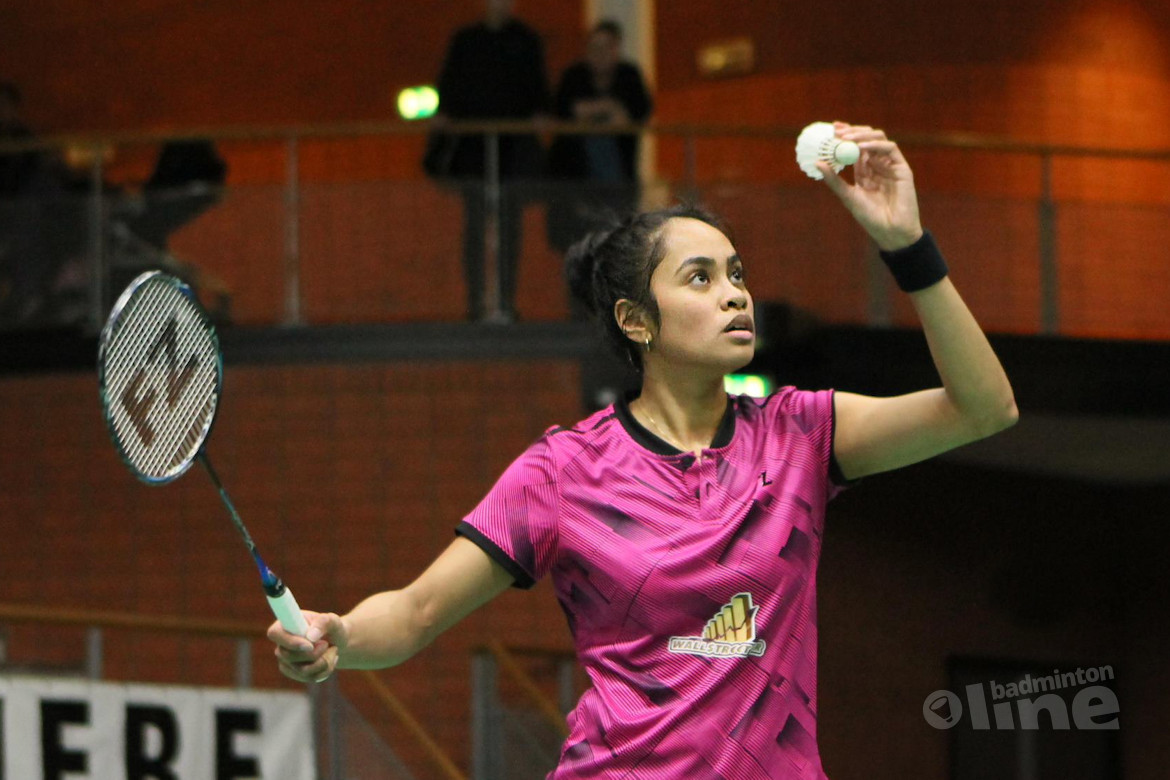 Gayle Mahulette rencontre la Danoise Julie Dawall Jakobsen au Orleans Masters 2022